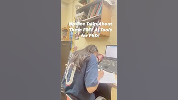 These FREE AI tools saved my PhD life!