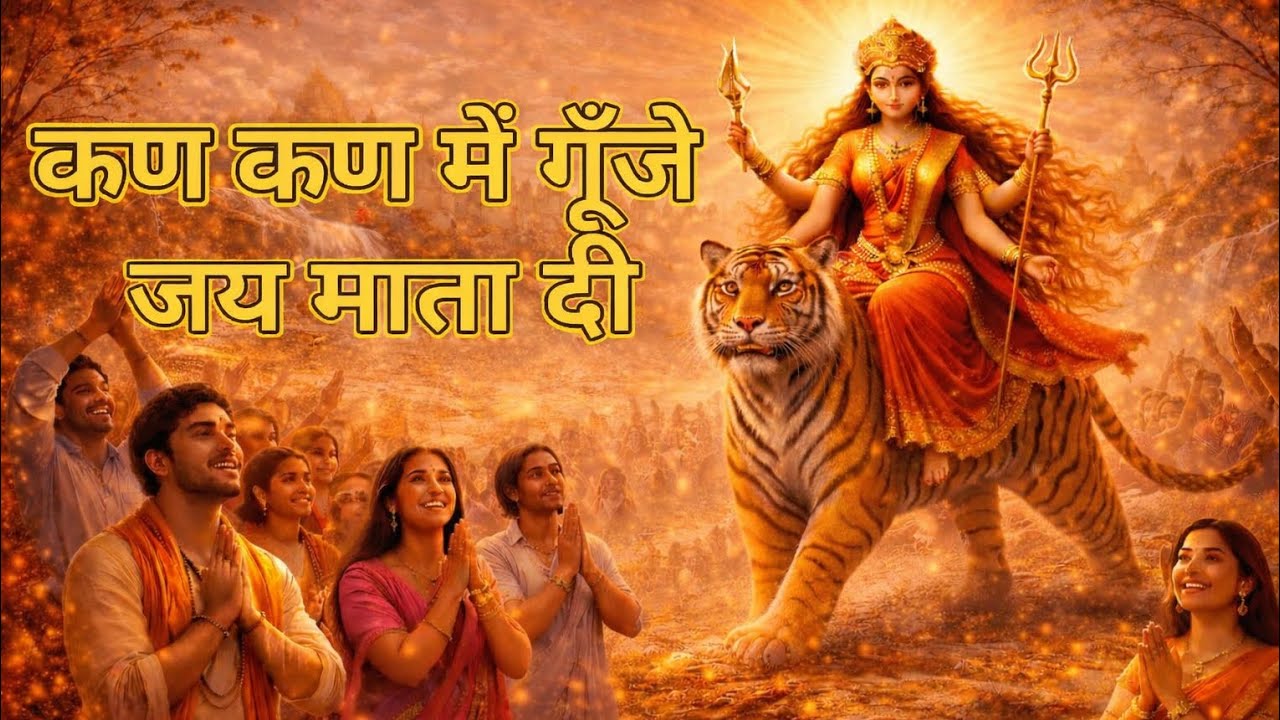 कण कण में गूँजे जय माता दी | Sherawali Maa Bhajan | Powerful Devi Song 2026