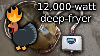 12,000 watt turkey deep fryer
