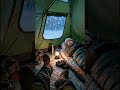 Frozen Morning Survival Tent During A Blizzard Storm Camping Babifreitas Blizzard 