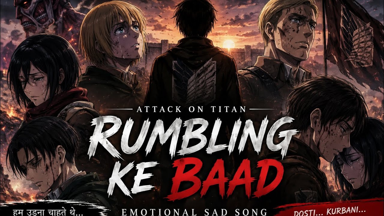 Aot Sad Rumbling Rumbling Ke Baad 🕊️ | Attack on Titan | | Emotional Sad Song | - YouTube