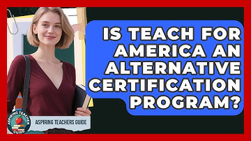 Is Teach For America An Alternative Certification Program? - Aspiring Teacher Guide