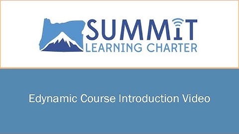 Edynamic Course Intro Video