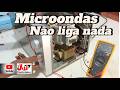 Microondas não liga