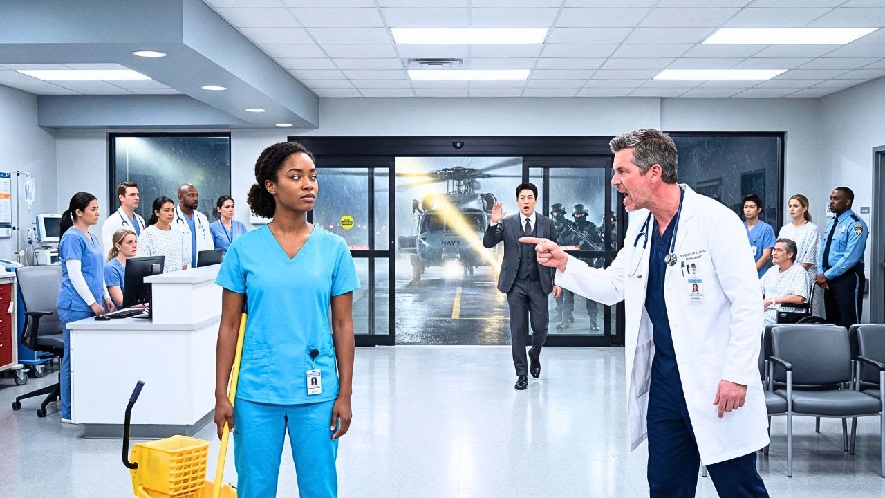 Black New Nurse Was Ridiculed—Until Mafia Boss's Navy Helicopter Demanded Her by Name