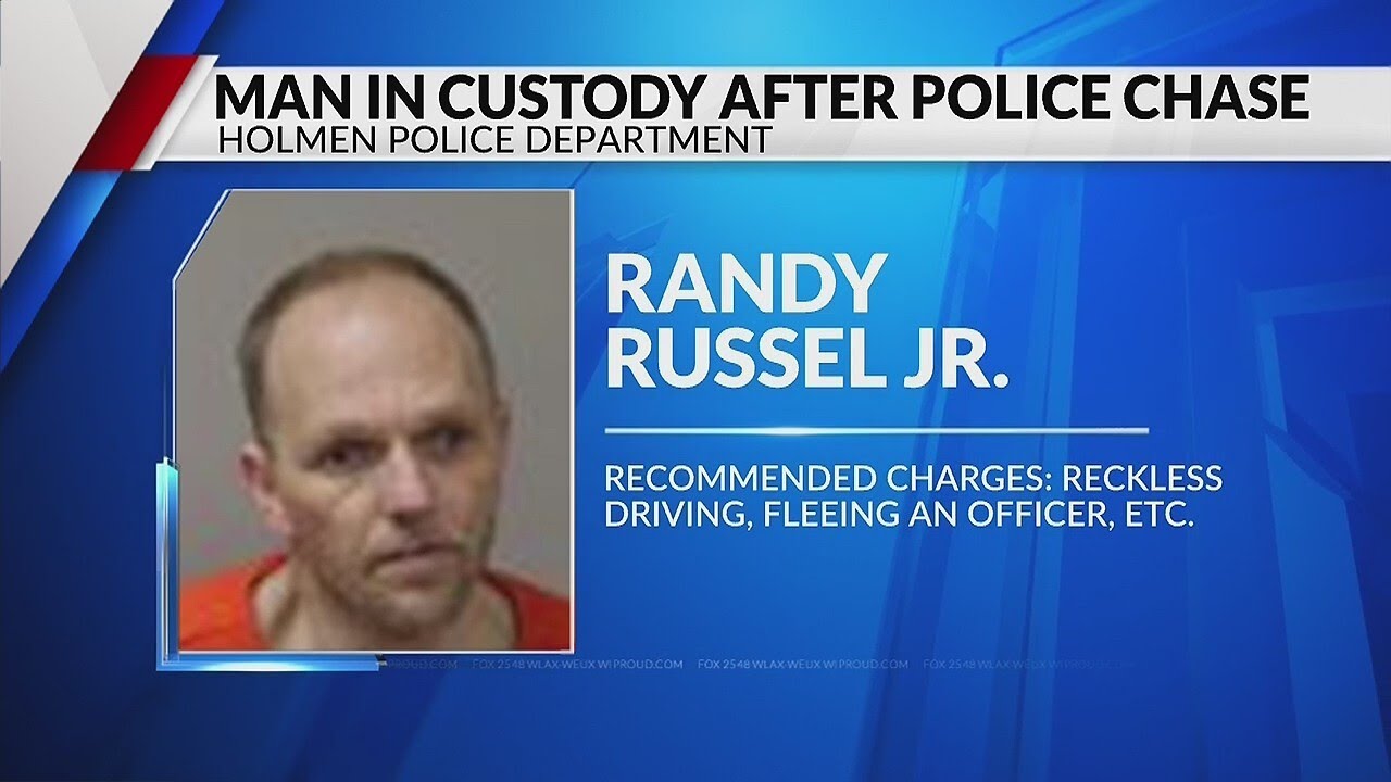 La Crosse man in custody after high speed chase - YouTube