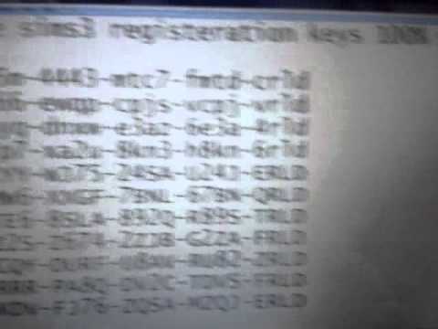 sims 3 product/registeration key 100•/• working - YouTube
