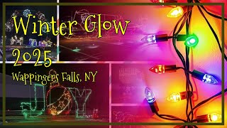 ✨ Winter Glow 2025 – Wappingers Falls, NY | Holiday Drive-Thru Light Show (360° Video) ✨