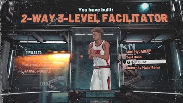 MOST OVERPOWERED PG BUILD IN NBA 2K20! 2-WAY 3-LEVEL FACILITATOR 55+ BADGES