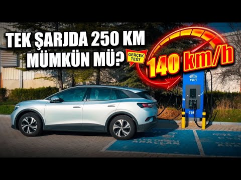 250 KM Tek Şarj Mümkün Mü? VW ID.4’ün Gerçekleri Ortaya Çıktı! 