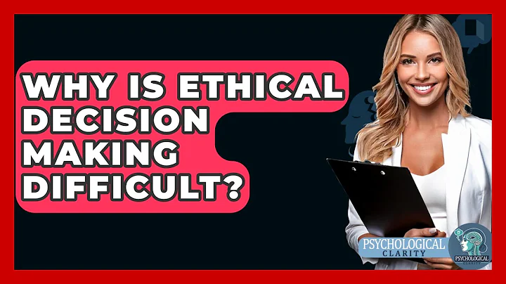Why Is Ethical Decision Making Difficult? - Philosophy Beyond