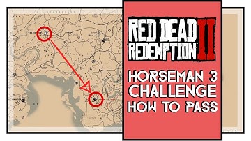 Red Dead Redemption 2 Horseman 3 Challenge From Valentine to Rhodes In Less Then 5 Minutes [SPOILER]