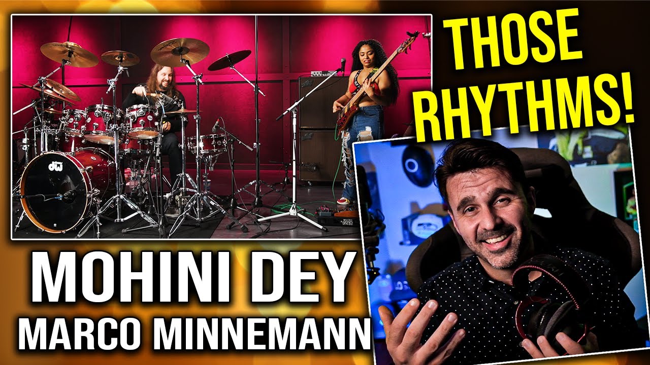 MUSIC DIRECTOR REACTS | Mohini Dey and Marco Minnemann | Konnakol Games