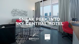 Sky Central Hotel in Dubai (to be operated as TRYP by Wyndham) - The First Group(Take a virtual tour of the Sky Central Hotel (to be operated as TRYP by Wyndham) video to preview the luxuriously appointed rooms. You will understand why ..., 2013-09-11T11:06:31.000Z)