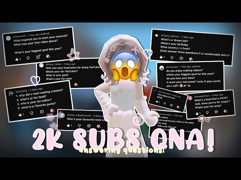 answering YOUR questions…🤭 | 2K SPECIAL!