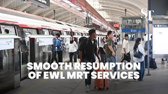 Thumbnail for Smooth start to resumption of East-West Line MRT services