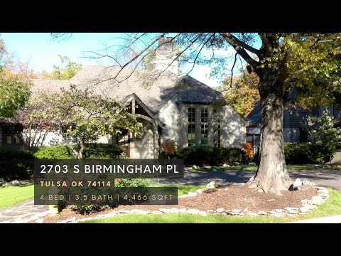 2703 S Birmingham Pl, Tulsa, OK home video tour