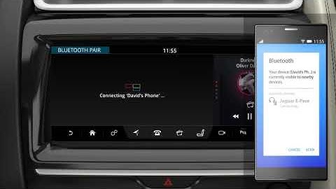 Jaguar E-PACE 2019 | Bluetooth phone pairing with InControl Touch Pro