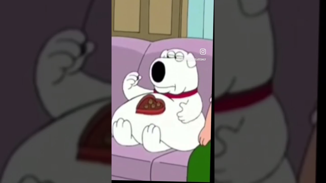 BRIAN LOOOOVES CHOCOLATE Family Guy 