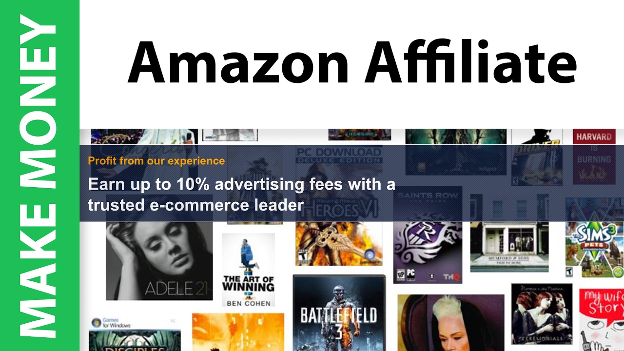 How to Make Money With the Amazon Affiliate Program - YouTube