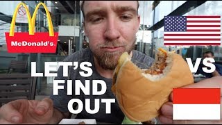 eating mcdonalds in indonesia