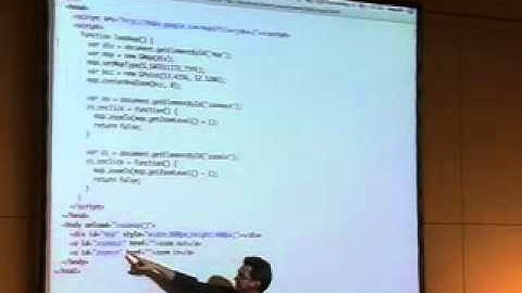 22C3: Learning JavaScript with the Google Maps API