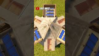 *NEW* INSANE SOLO FLOORSTACK BUNKER BASE RUST #rust #shorts
