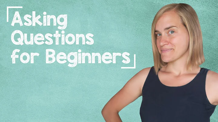 Learn How to Ask Questions with Regular Verbs in German - A1 [with Jenny]