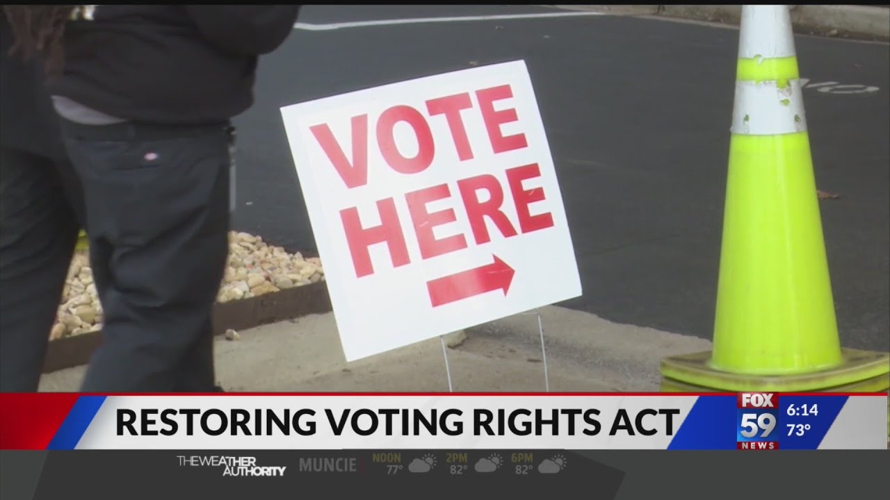 Restoring Voting Rights Act - YouTube