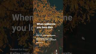 Kelley Lynn Ted X Told to Move On #grief #griefsupport #memorialwebsite