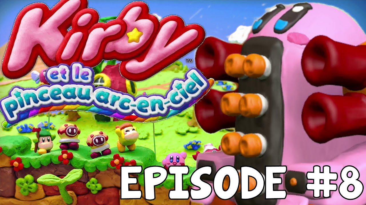 Kirby Et Le Pinceau Arc-en-ciel Sur Wii U - Sans Notice - Occasion Bon état - PEGI 3