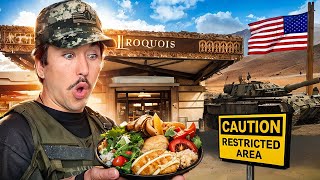 Eating At A Restaurant With NO Reviews... on a MILITARY BASE
