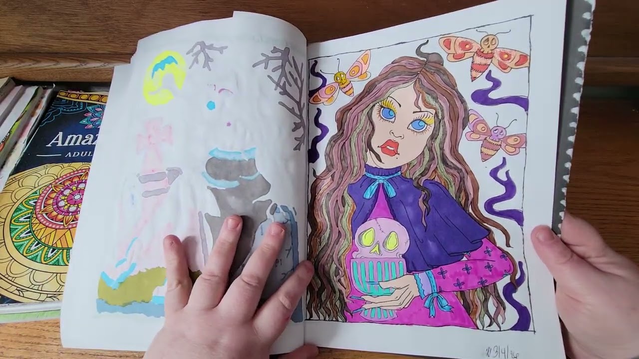 Some new finished pages for the week March 1 to 10th