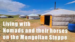 Life on the Mongolian Steppe – Living with Nomads & Their Horses 🐎