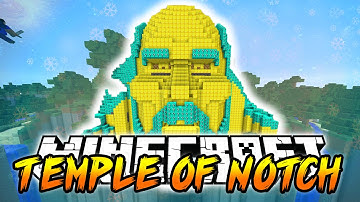 Minecraft: Lucky Block Temple of Notch! w/The PACK!
