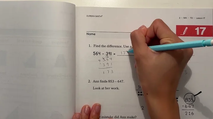 **Eureka Math Squared** Grade 2 Module 4 Topic D (Lessons 16-20) | #mathwithaubrey #homework