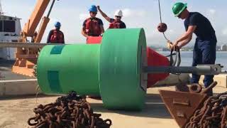 Coast Guard aids to navigation teams in St. Thomas post-Irma
Coast Guard Aids to Navigation Team San Juan members load navigational aids onto a 55-foot aids to navigation boat to bring critical ATON to the waterways around St. Thomas, U.S. Virgin Islands, Tuesday, Sept. 12, 2017. Getting critical aids to navigation back in place for the waterways around St. Thomas and the other U.S. Virgin Islands is one of the top priority of the Coast Guard to ensure the navigable channels are safe to transit allowing commercial commerce to continue. U.S. Coast Guard video by Petty Officer 2nd Class Jonathan Lally. Coast Guard aids to navigation teams in St. Thomas post-Irma