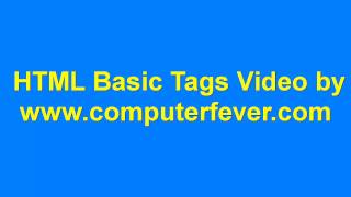 html-HTML BASIC TAGS-lecture 3