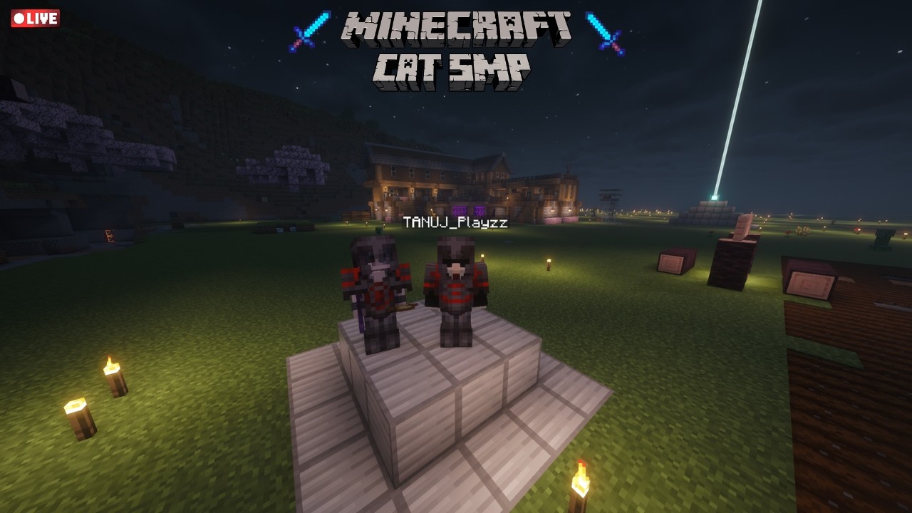 Minecraft SMP LIVE || PRIVATE SMP JAVA | PLAYING IN CAT SMP #live - YouTube