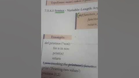 12 th computer science chapter 7 syntax - variable - length arguments