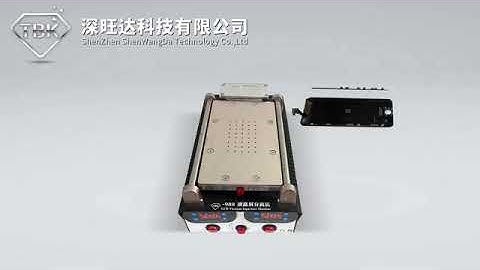 2018 Newest 3 in 1 LCD Separator & iPhone frame & motherboard Chip Heater with Holder #TBK 006