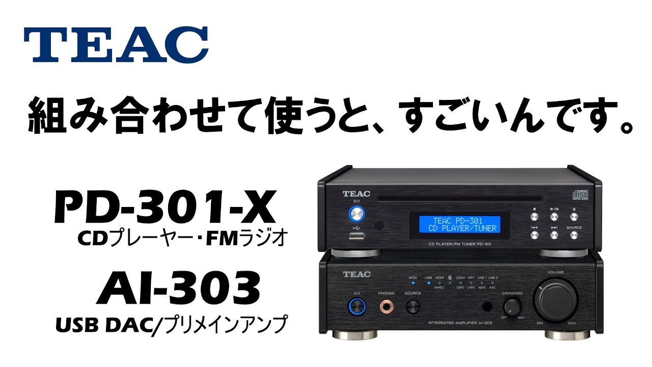 TEAC AIRBOW - PD301X Special/シルバー（CDプレーヤー