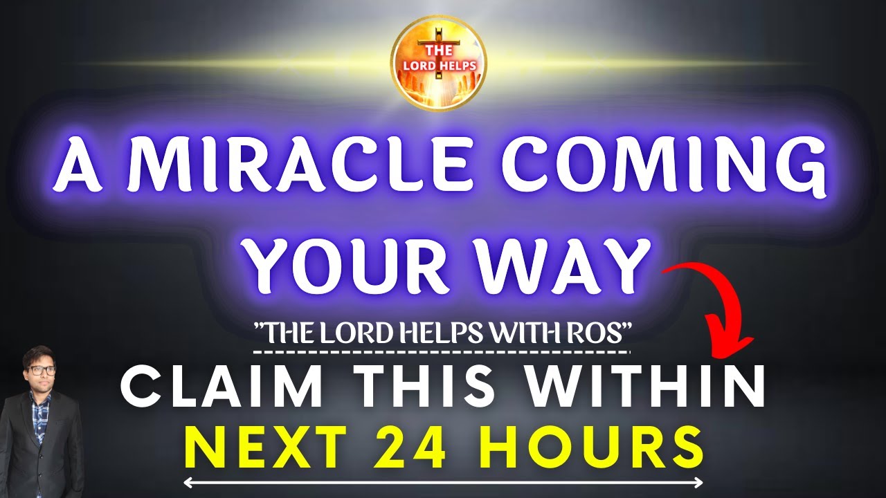  a big miracle is about to happen for those who claim it god open