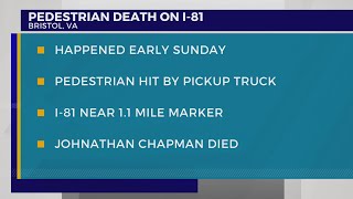 VSP investigating pedestrian death on I-81 S