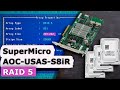 How to Recover Data from a RAID System With a Dead Supermicro AOC USAS S8iR Controller