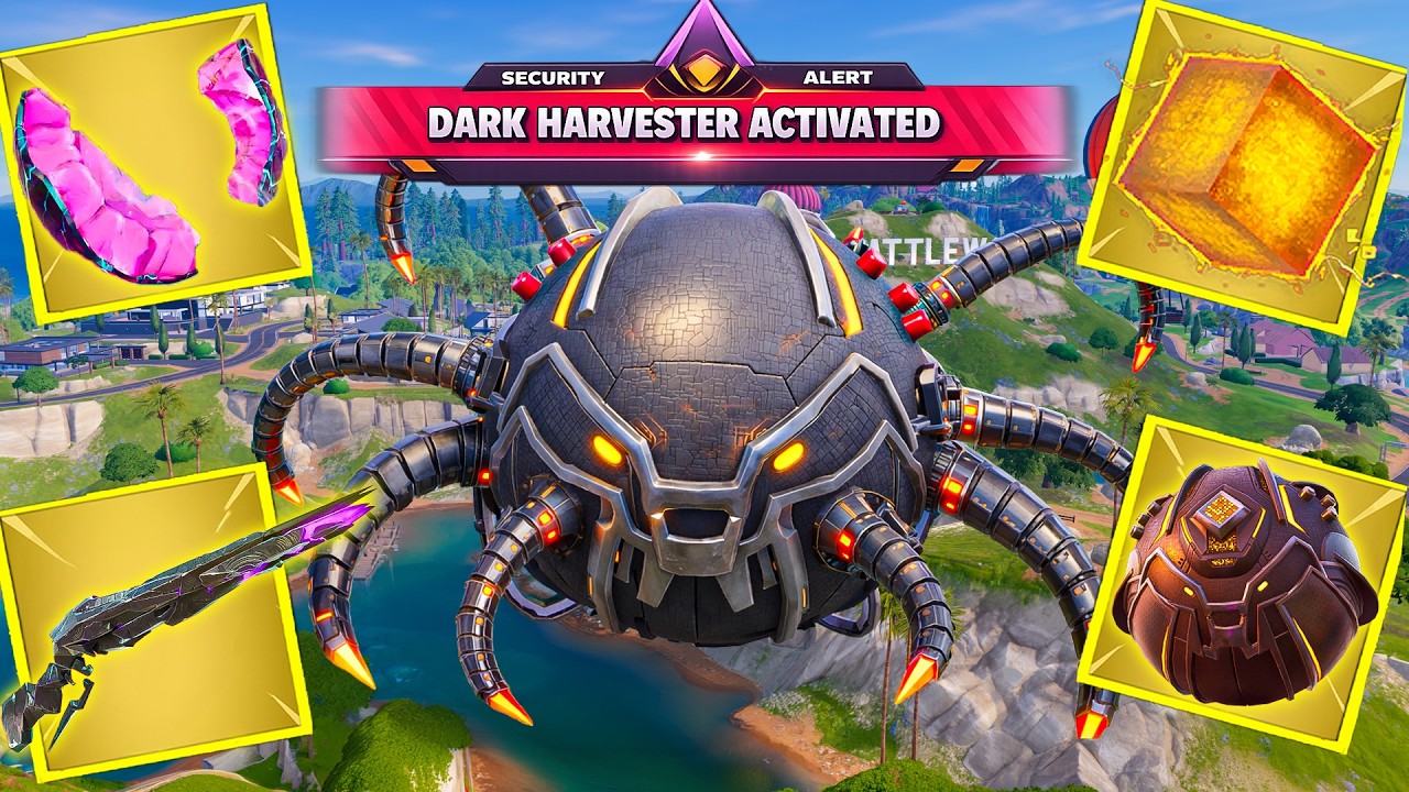 The DARK HARVESTER Challenge in Fortnite!