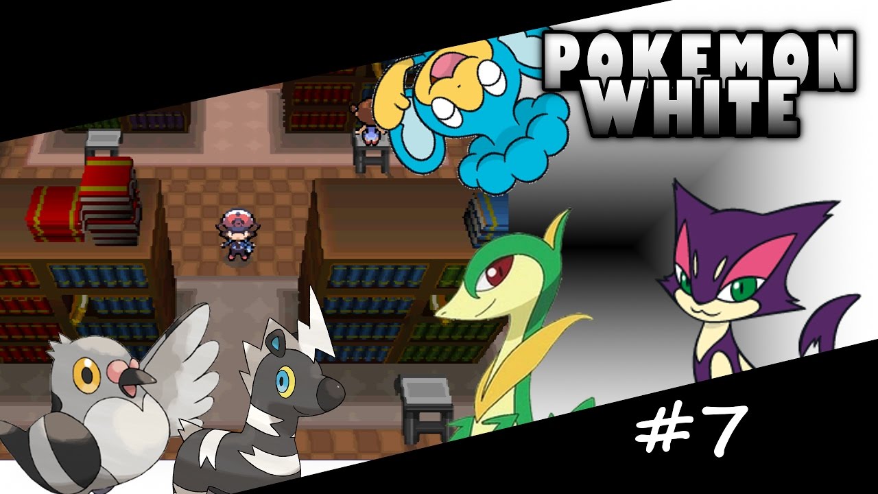 youtube editor needed Pokemon White ep-7 Am card de biblioteca
