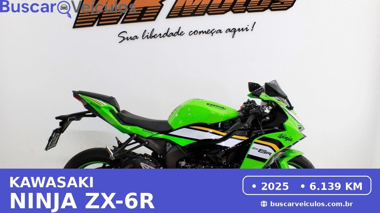KAWASAKI NINJA ZX-6R   à venda em Bragança Paulista/SP - BuscarVeiculos.com.br