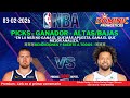 MIS 3 PARTIDOS 🏀 PRONOSTICOS NBA HOY 🏀 6 PICKS GRATIS 🏀  03-02-2026 #NBA #PICKS #PARLEY #PROPS 🔥🏀🔥