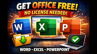 how to get office 365 offline free | Get Word Excel Powerpoint without any licensce key